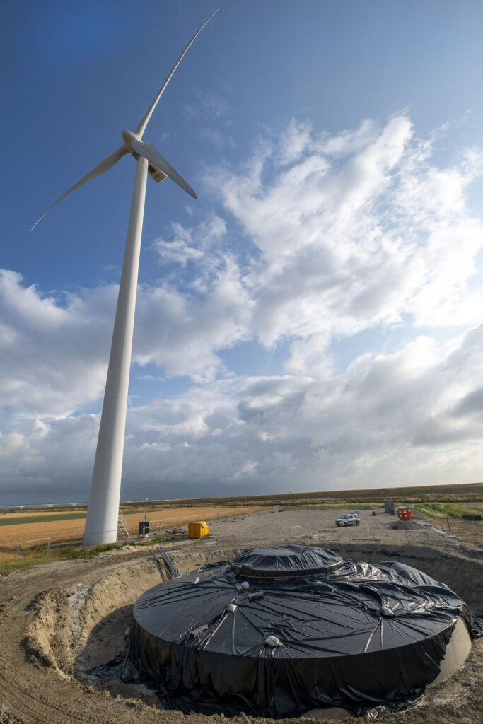 Verpakte windturbinefundering | Jan-Kees de Meester