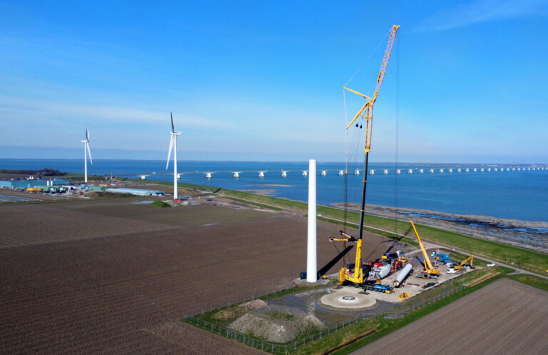 Windpark Kats II: de ontmanteling is begonnen
